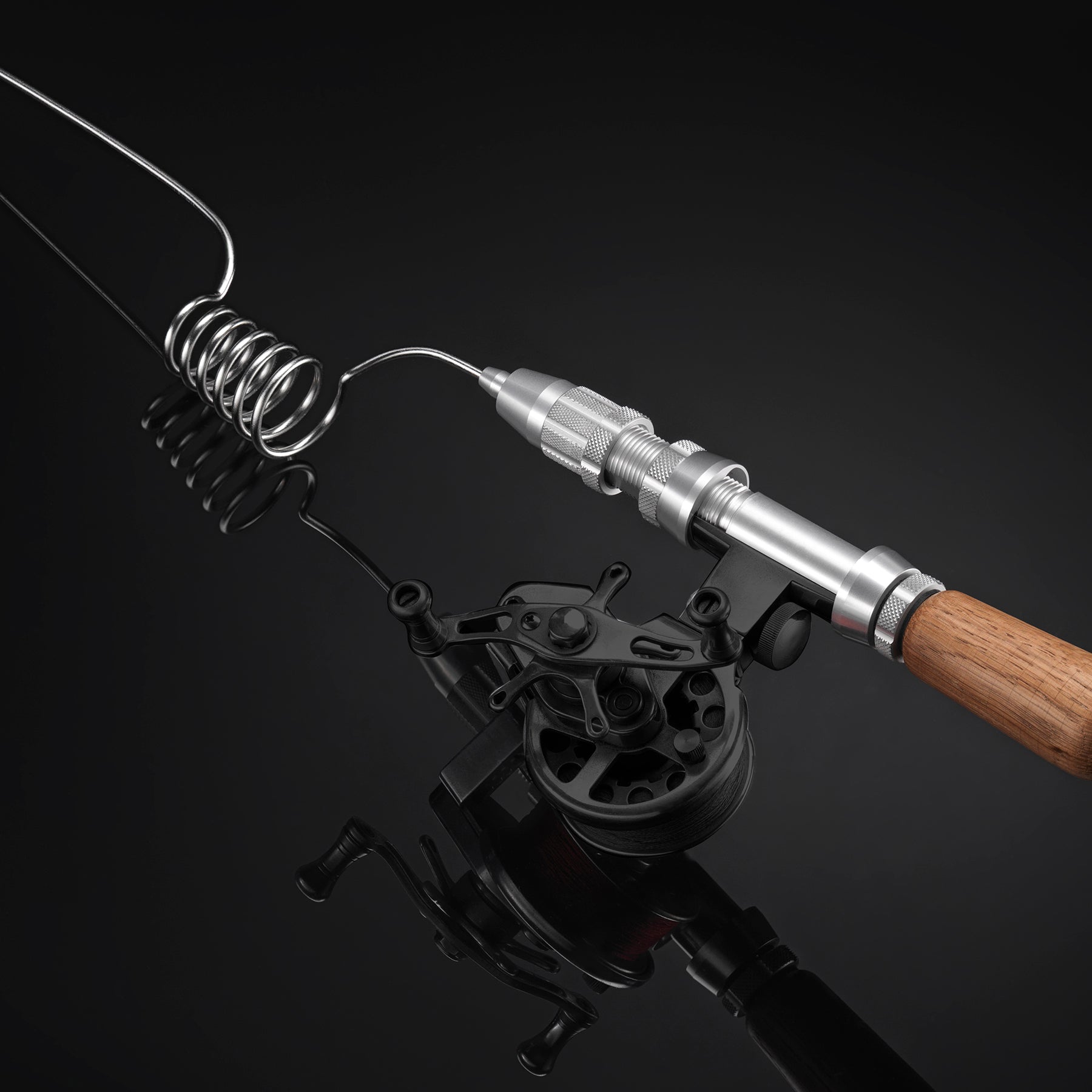 Compact Spinning Fishing Reel  Fishing reels, Ice fishing, Pen